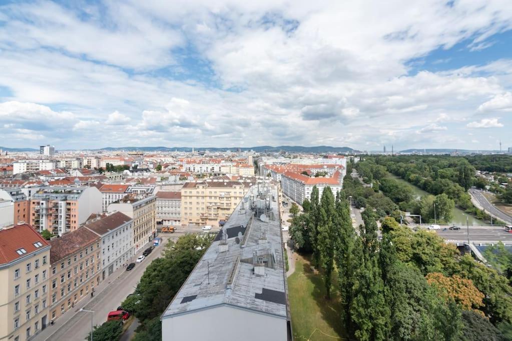 Апартаменти Hoch Hinaus, Neu Und Stilvoll Mit Pool Am Dach Відень Екстер'єр фото